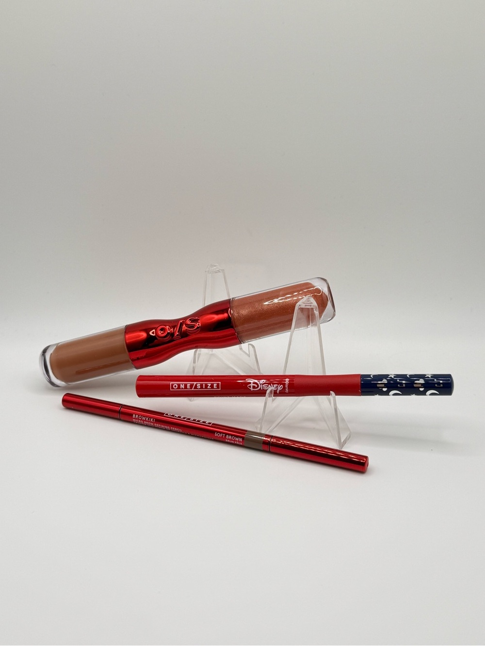 O/S One Size Beauty Set - Duo Lip, Eyeliner, and Brow Pencil